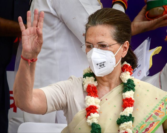 Sonia Gandhi Covid positive again, to miss I-Day event