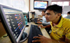 Markets open lower; turn volatile later