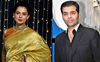Kangana Ranaut slams Karan Johar for 'Hindi downmarket' remark