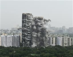 Noida twin towers demolition: No damage to adjacent buildings reported, say officials