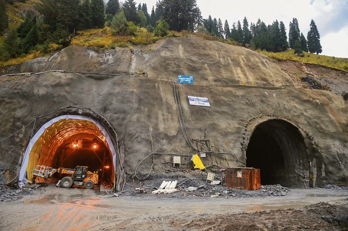 Work in full swing, 13-km Zojila tunnel likely to open by 2026