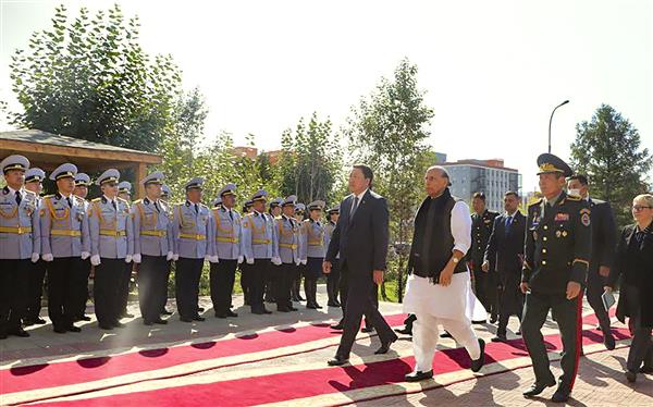 Rajnath Singh in Mongolia, focus on boosting ties