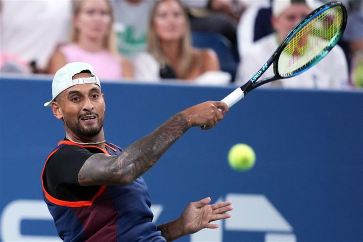 Efficient Kyrgios pushes past wildcard Wolf to reach first US Open fourth round
