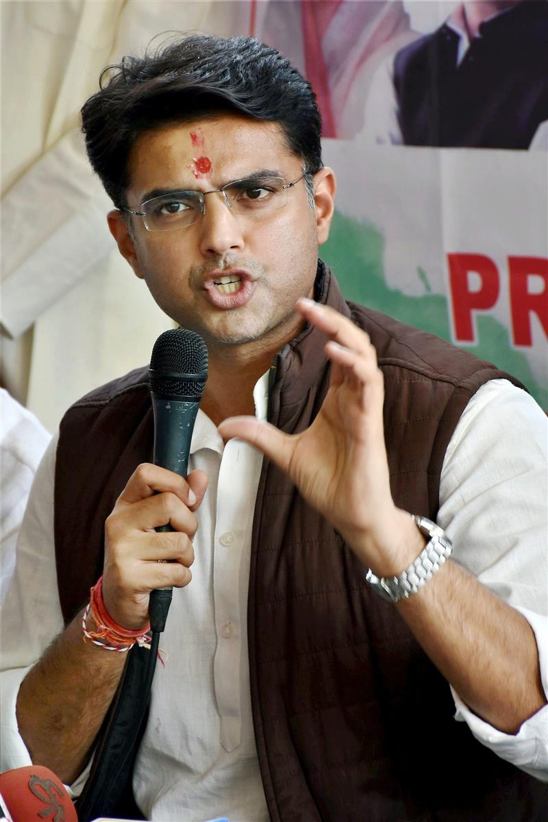 Sachin Pilot meets Speaker CP Joshi amid speculations of change of guard in Rajasthan