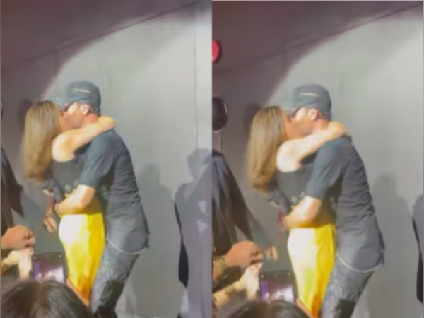 Enrique Iglesias shares passionate kiss with fan, social media shocked: Watch viral video