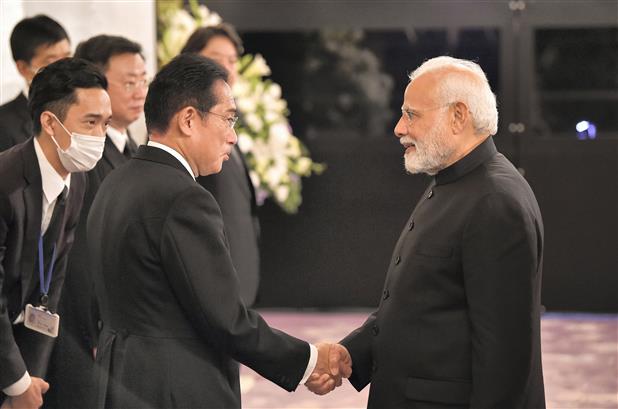PM Modi meets Kishida, lauds Abe's role in cementing India-Japan ties
