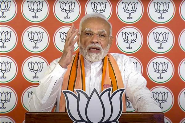Himachal Pradesh has decided to re-elect BJP: Modi : The Tribune India