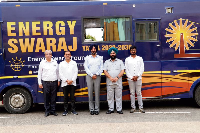 Energy Swaraj Yatra reaches Amritsar The Tribune India