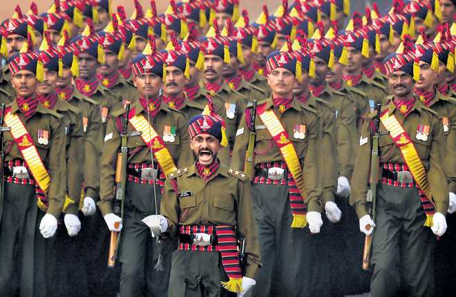 Pics: Indian Army unveils new uniform at the parade ground on Army Day -  India News News