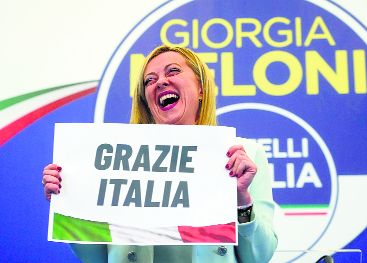 Neo-fascists win big in Italy, Meloni set to be country's first woman PM