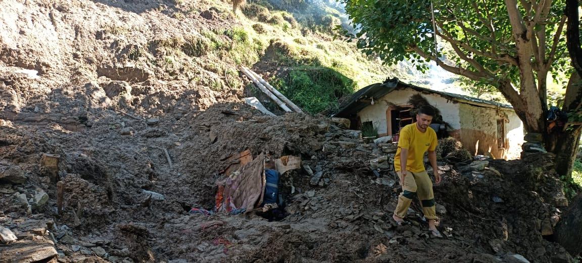 5 of family killed after their house caves in following heavy rain in Himachal's Sirmaur