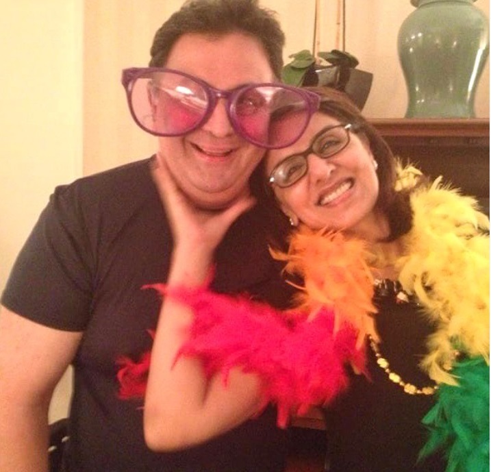 Neetu Kapoor shares goofy party picture to mark Rishi Kapoor's birth anniversary