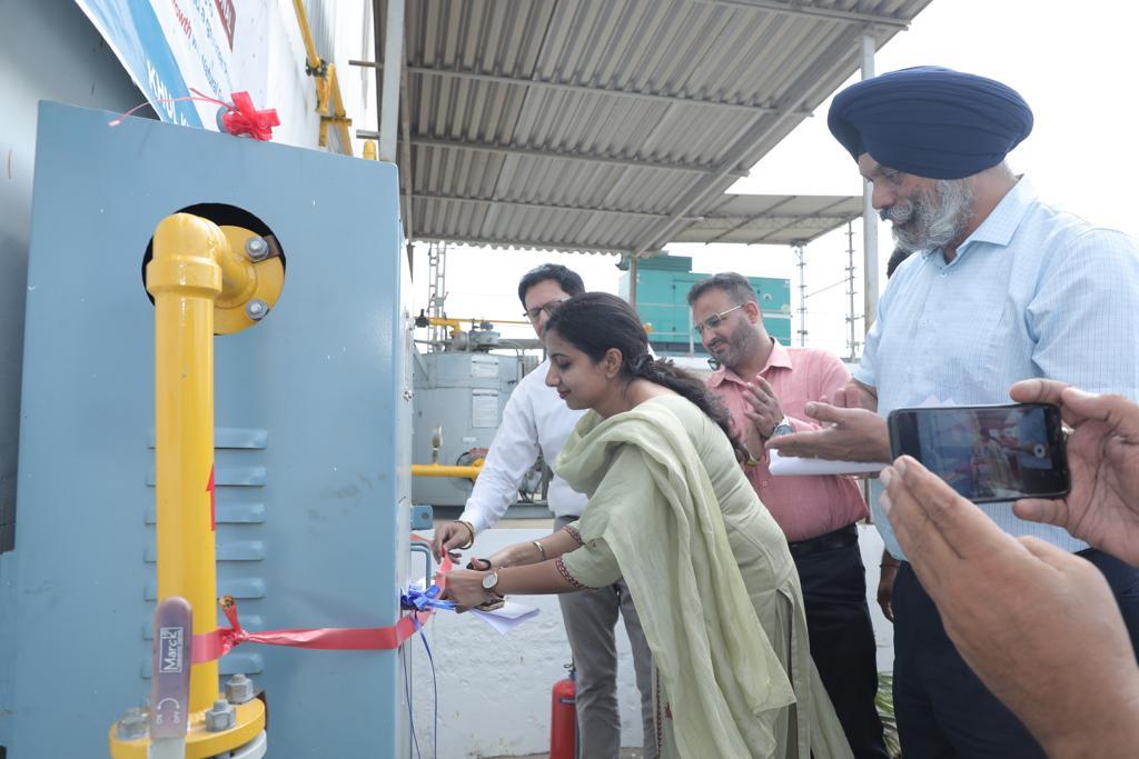 Piped natural gas facility inaugurated in Doraha village
