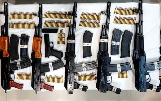 Arms seized in Baramulla