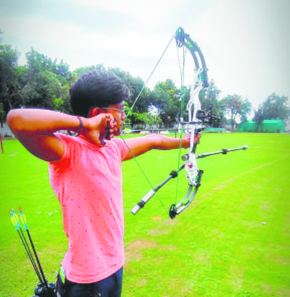Rishab wins gold in archery