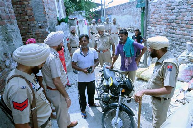 Punjab police conduct simultaneous cordon and search operations across state