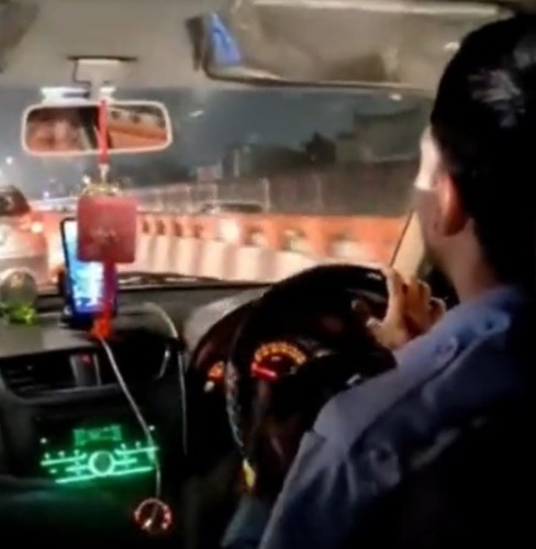 Watch: Delhi police convey special message through video of cab driver singing amid colossal traffic