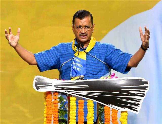 Arvind Kejriwal hints at AAP going solo in 2024 general elections
