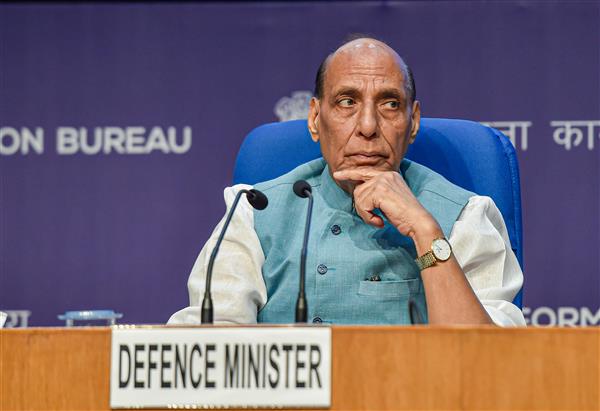 Defence Minister Rajnath to begin 5-day visit to Mongolia, Japan on Monday