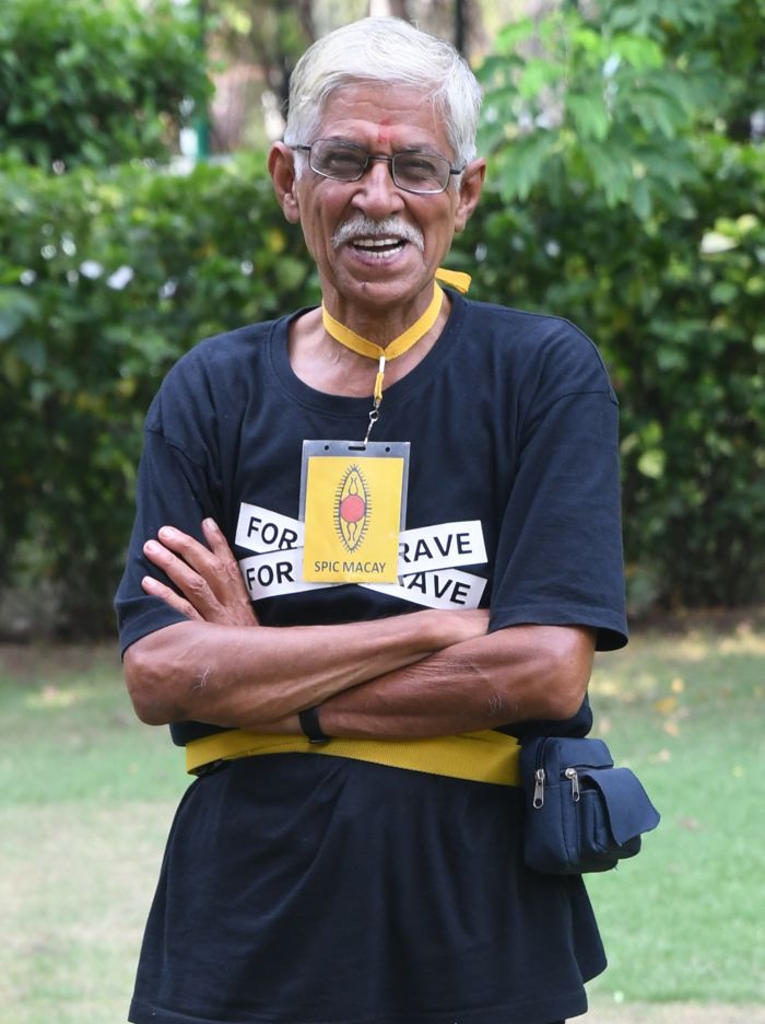 In Chandigarh, SPIC MACAY founder Kiran Seth, who is on a cycle journey from Kashmir to Kanyakumari, says the organisation has a long way to go yet