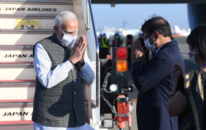 PM Modi arrives in Japan to attend former premier Shinzo Abe's funeral