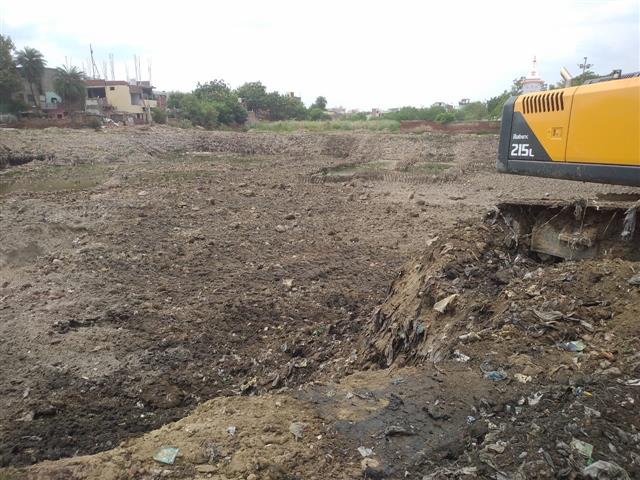 Four years on, Faridabad admn begins revival of extinct ponds