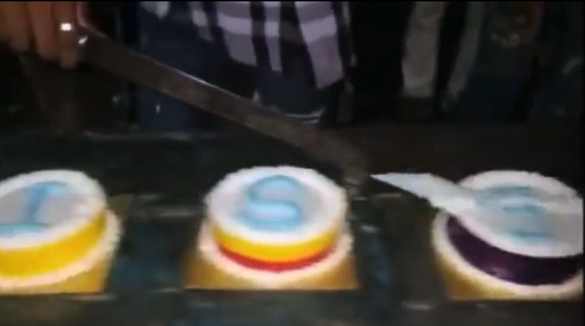 Mumbai teenager cuts 21 birthday cakes with sword on city street; booked under Arms Act