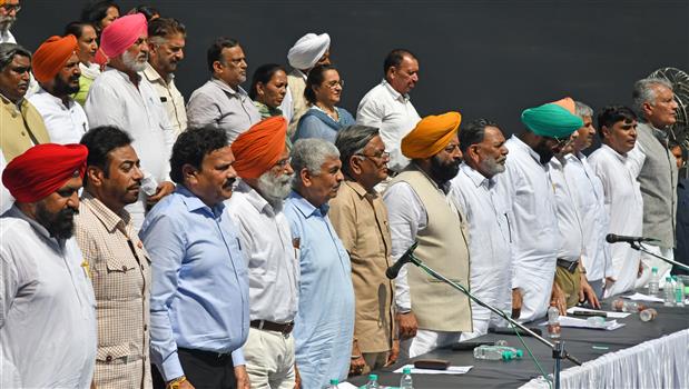 Punjab BJP holds mock House session, discusses ‘unkept’ promises