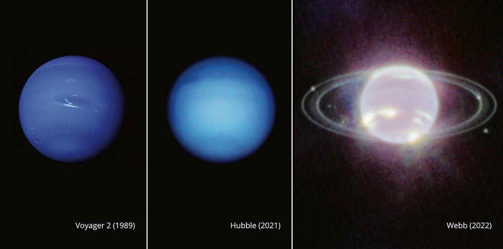 James Webb telescope captures Neptune's rings
