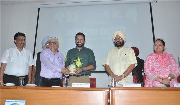 Gurmeet Singh Meet Hayer opens mini-forest at old Focal Point
