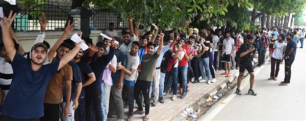 Mohali: Students make beeline for tickets at PCA counters