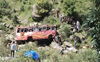 Several feared dead as bus rolls down hill in Jammu’s Rajouri