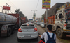 Traffic blues as repair work finally begins on Kharar-Landran road