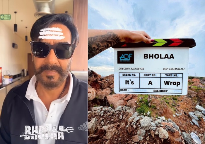 It's a wrap for Ajay Devgn's 'Bholaa', to release on March 30