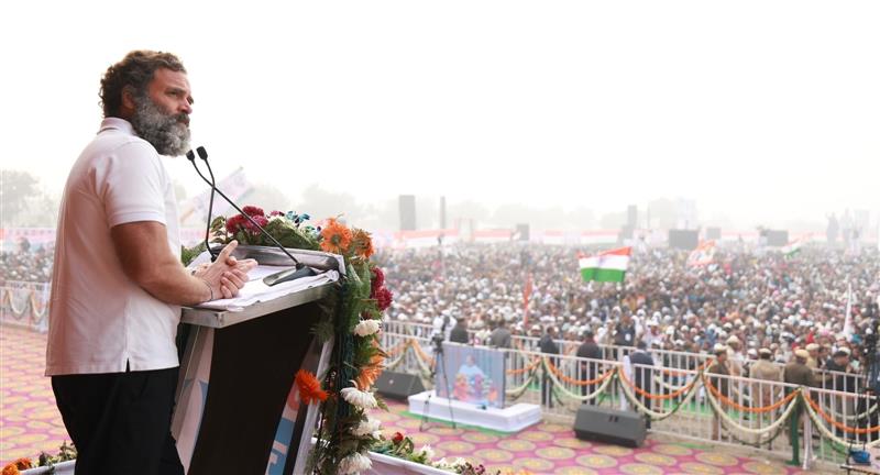 At Panipat rally, Rahul Gandhi attacks govt on Agnipath, unemployment, inflation