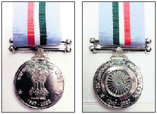 Kirti Chakra for 6, including four cops