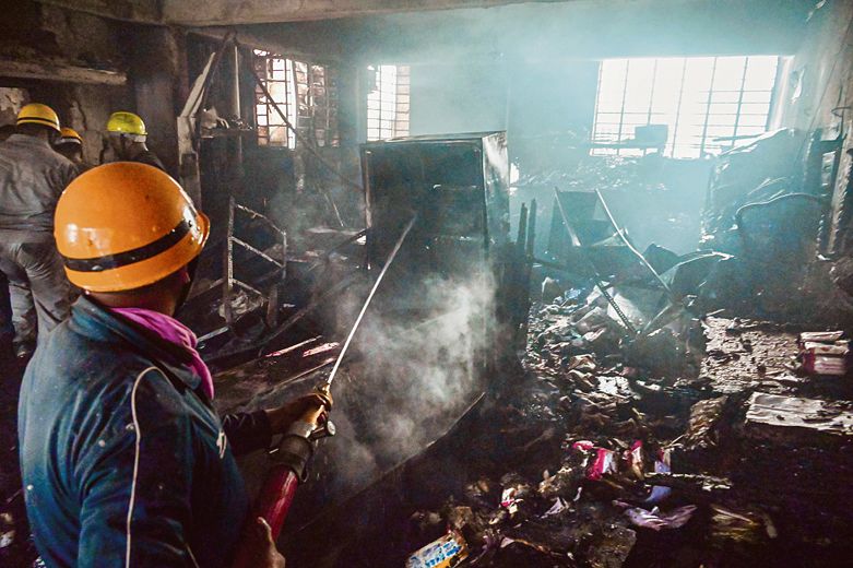 Doctor couple among 5 killed in Dhanbad nursing home fire