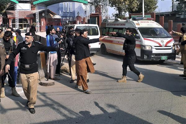 25 killed, 120 injured in suicide blast at mosque in high-security zone in Pakistan’s Peshawar
