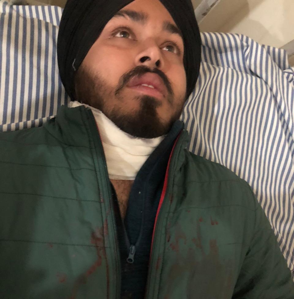 Hit by Chinese string in Amritsar, biker gets 20 stitches