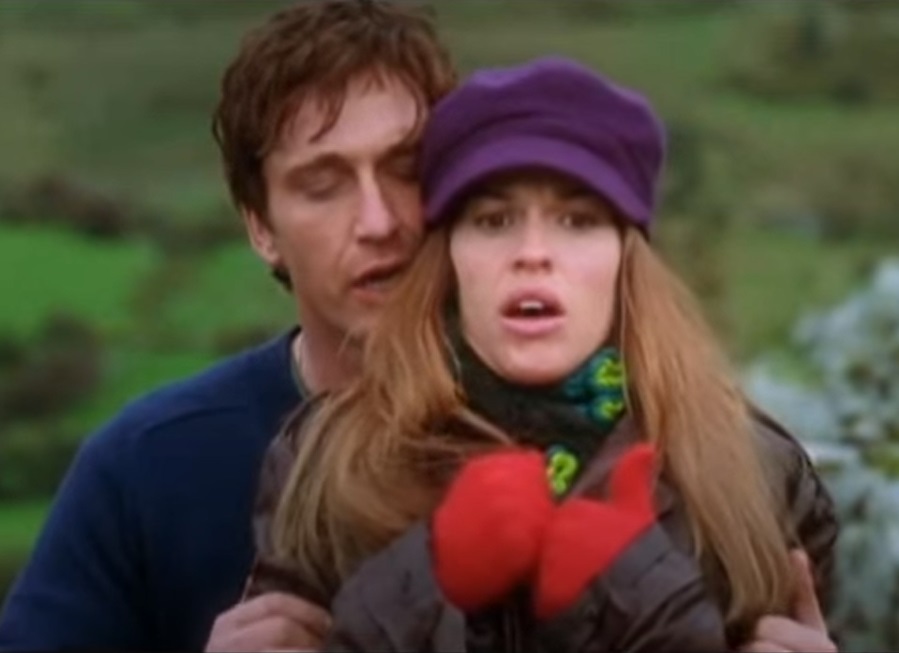 When Gerard Butler almost killed Hilary Swank in freak accident on P.S. I Love You sets