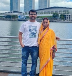 Son takes mother for her first international trip to Singapore, wholesome LinkedIn post earns netizens’ respect
