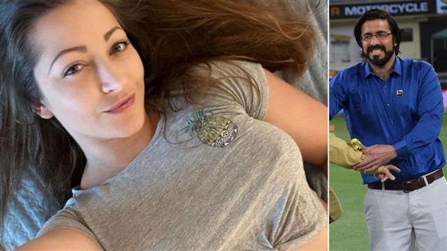 Dani Daniels Porn Star - Pakistan commentator confuses cricketer with pornstar; adult star Dani  Daniels shares clip with a cheeky caption
