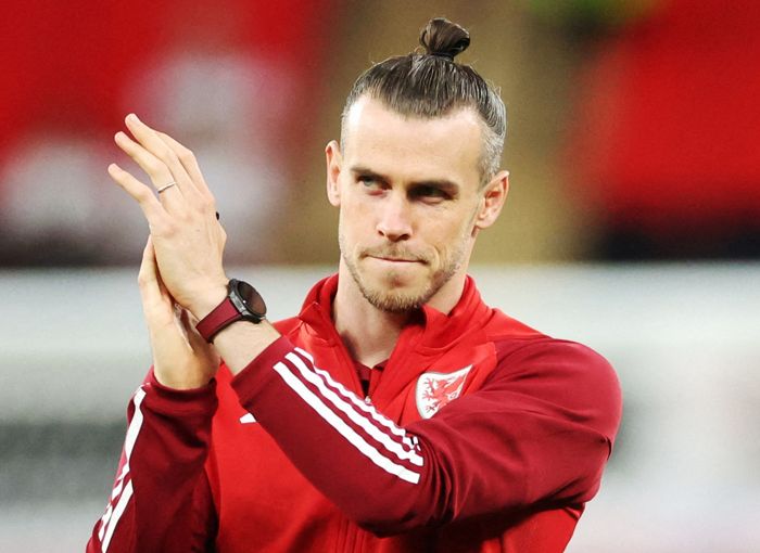 Wales and Los Angeles FC winger Gareth Bale bids adieu