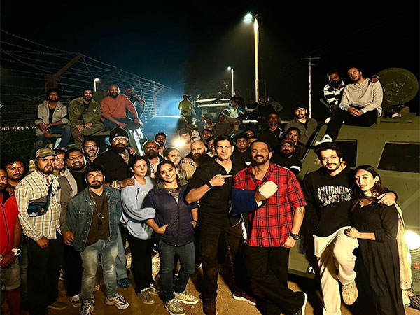 Rohit Shetty back in action with a bandaged arm, Sidharth Malhotra calls him 'inspiration'