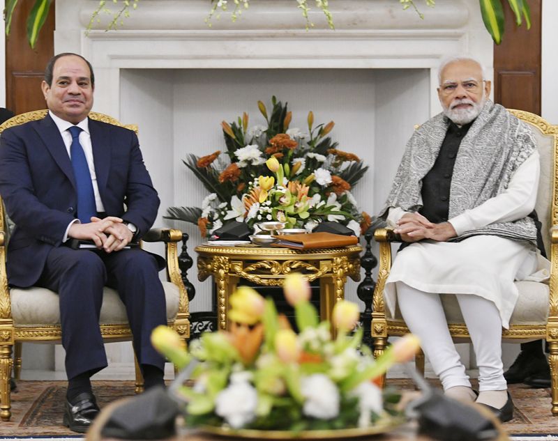 India, Egypt to step up cooperation in defence, science sectors; ink 5 pacts