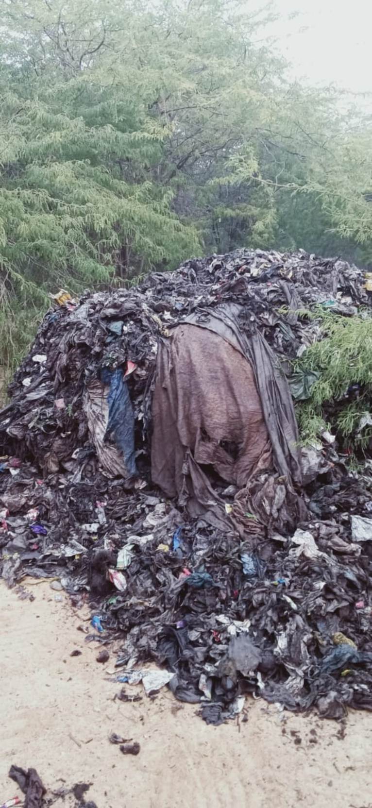 Faridabad: Dumping of waste in Aravallis on the rise