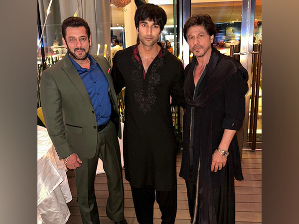 Jaaved Jaffrey's son Meezaan's date with Pathaans Salman Khan and Salman Khan, Check out pic