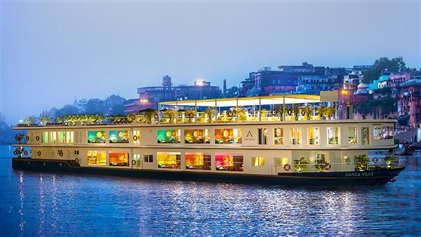 World’s longest River Cruise  from Varanasi to Dibrugarh flagged off today