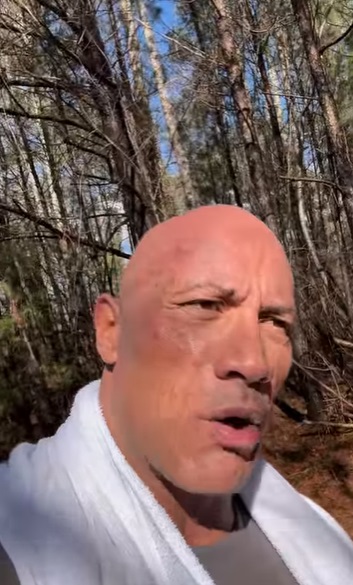 Dwayne Johnson accepts Black Adam failure, retreats to the woods